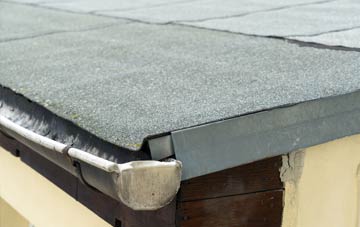 repair or replace Huntingtower flat roofing?